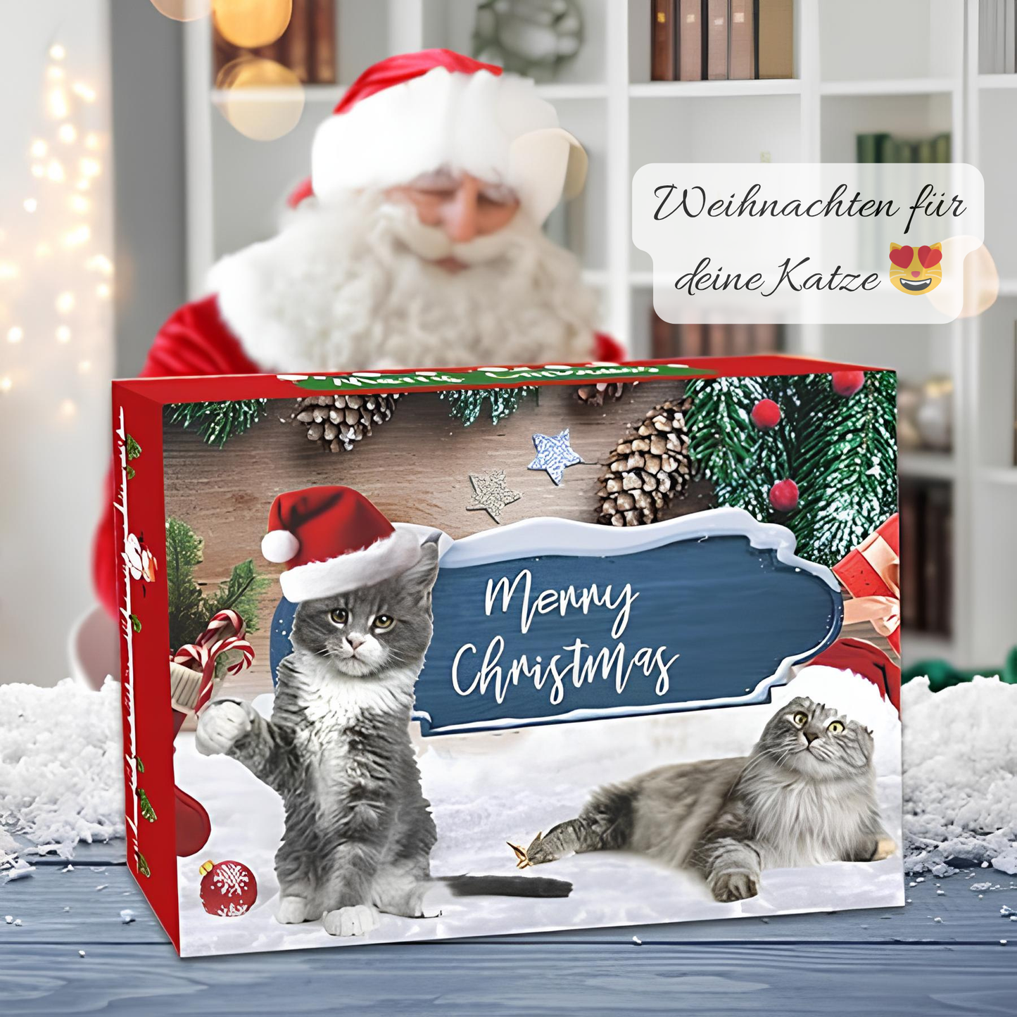Premium Adventskalender für Katzen