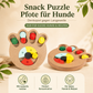 Snack Puzzle Pfote für Hunde – Denkspiel gegen Langeweile